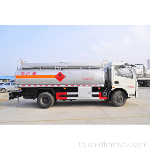 Dongfeng 6 Wheeler 8000liters รถบรรทุกน้ำมันเชื้อเพลิงใหม่